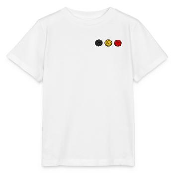 Belgischer Volleyball - Stanley/Stella Kinder T-Shirt MINI CREATOR  - Weiß - Vorne - Maike (125cm)