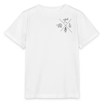 Doodle Core - Stanley/Stella MINI CREATOR Kids’ T-Shirt - white - Front - Maike (125cm)