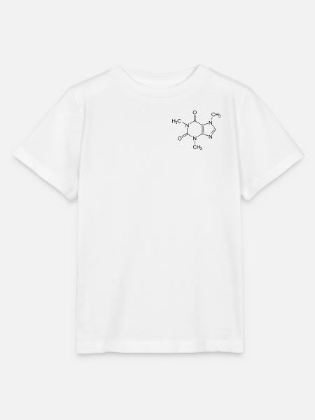 Koffein  - Stanley/Stella Kinder T-Shirt MINI CREATOR  - Weiß
