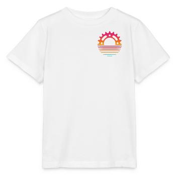 Miami Bike Sunset - Stanley/Stella MINI CREATOR Kids’ T-Shirt - white - Front - Maike (125cm)