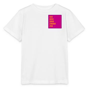 Jahr 2027 Siebenundzwanzig - Stanley/Stella Kinder T-Shirt MINI CREATOR  - Weiß - Vorne - Maike (125cm)