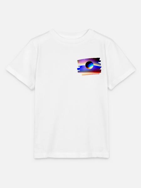Ein blauer Planet - Stanley/Stella Kinder T-Shirt MINI CREATOR - Weiß