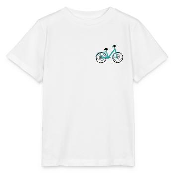 Fahrrad - Stanley/Stella Kinder T-Shirt MINI CREATOR  - Weiß - Vorne - Maike (125cm)