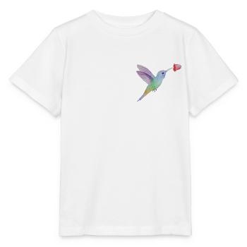 colibri - T-shirt bio MINI CREATOR Stanley/Stella Enfant - blanc - Devant - Maike (125cm)
