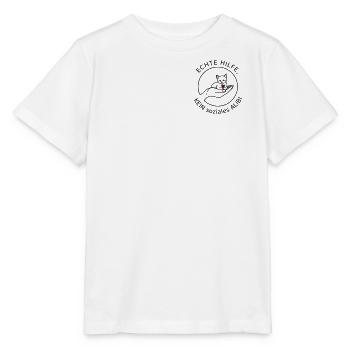 Echte Hilfe - Stanley/Stella Kinder T-Shirt MINI CREATOR  - Weiß - Vorne - Maike (125cm)
