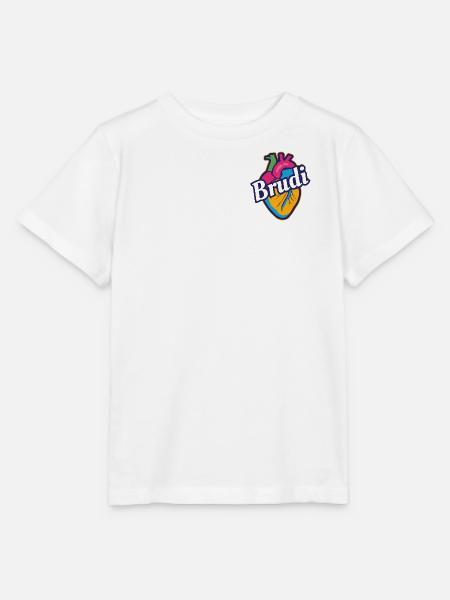 Brudi - Stanley/Stella Kinder T-Shirt MINI CREATOR  - Weiß