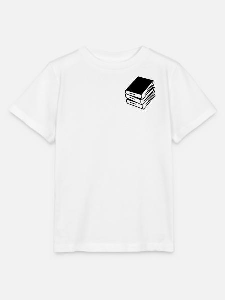 Bücherstapel - Stanley/Stella Kinder T-Shirt MINI CREATOR  - Weiß
