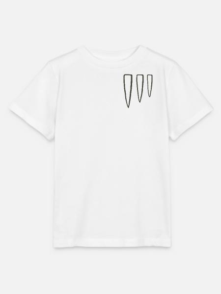 Drei-Punkt-Stammessymbol - Stanley/Stella Kinder T-Shirt MINI CREATOR  - Weiß