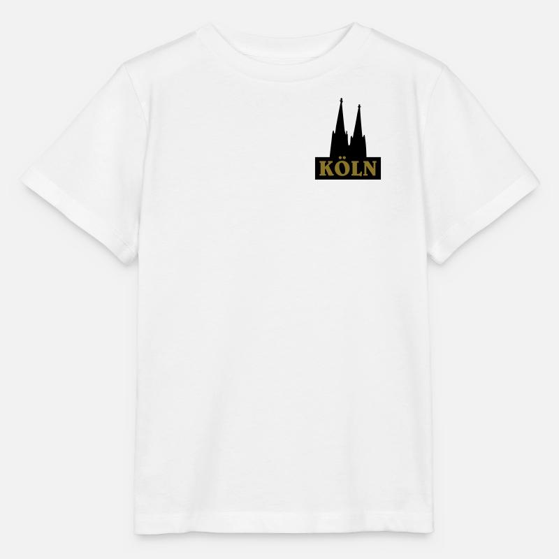 Cologne cathedral - Stanley/Stella MINI CREATOR Kids’ T-Shirt - white