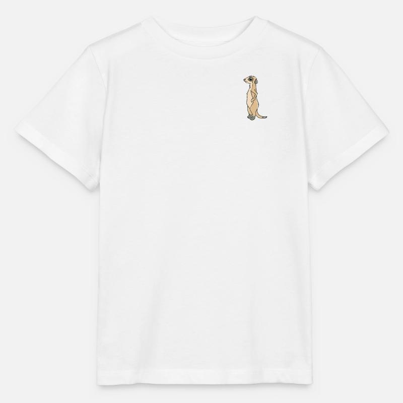 suricates - T-shirt bio MINI CREATOR Stanley/Stella Enfant - blanc