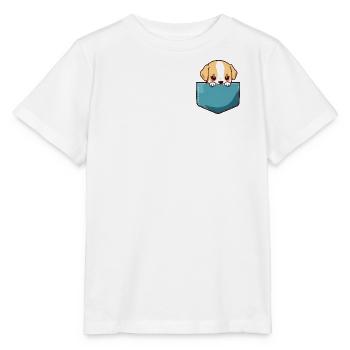 Cute Dog - Stanley/Stella MINI CREATOR Kids’ T-Shirt - white - Front - Maike (125cm)