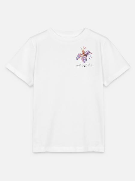 Hymenocera picta – Harlekingarnele - Stanley/Stella Kinder T-Shirt MINI CREATOR - Weiß
