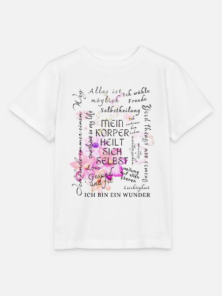 Heilung Genesung Motivation - Stanley/Stella Kinder T-Shirt MINI CREATOR - Weiß
