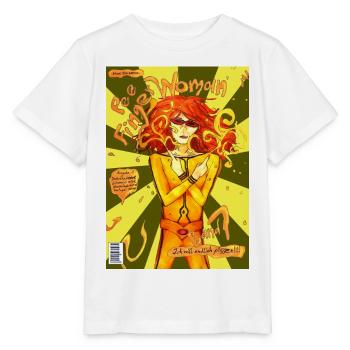 Femme Doigt-de-Moule - T-shirt bio MINI CREATOR Stanley/Stella Enfant - blanc - Devant - Maike (125cm)