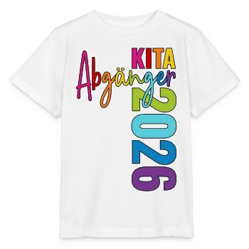 Diplômés de maternelle 2026 - T-shirt bio MINI CREATOR Stanley/Stella Enfant - blanc - Devant - Maike (125cm)