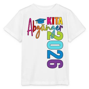 Diplômés en garderie 2026 - T-shirt bio MINI CREATOR Stanley/Stella Enfant - blanc - Devant - Maike (125cm)