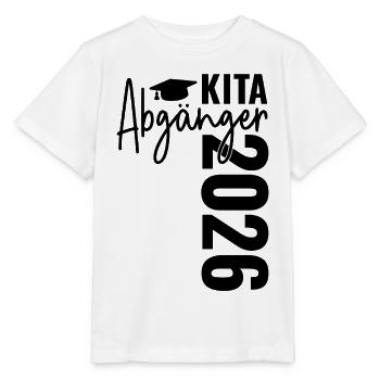 Diplômés en garderie 2026 - T-shirt bio MINI CREATOR Stanley/Stella Enfant - blanc - Devant - Maike (125cm)