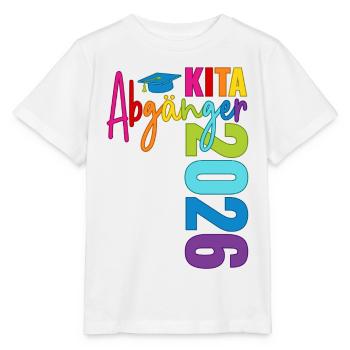 Diplômés en garderie 2026 - T-shirt bio MINI CREATOR Stanley/Stella Enfant - blanc - Devant - Maike (125cm)