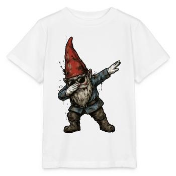 Nain de jardin – Nain drôle - T-shirt bio MINI CREATOR Stanley/Stella Enfant - blanc - Devant - Maike (125cm)