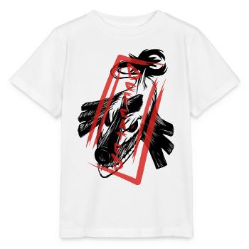 The defeated: Shark Monster - Stanley/Stella MINI CREATOR Kids’ T-Shirt - white - Front - Maike (125cm)