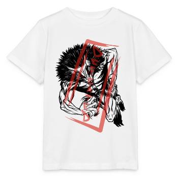 The defeated: Werewolf Monster - Stanley/Stella MINI CREATOR Kids’ T-Shirt - white - Front - Maike (125cm)