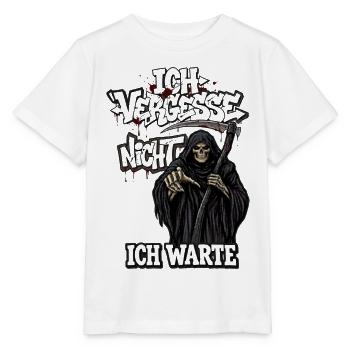 Sensenmann der Nacht - Stanley/Stella Kinder T-Shirt MINI CREATOR  - Weiß - Vorne - Maike (125cm)