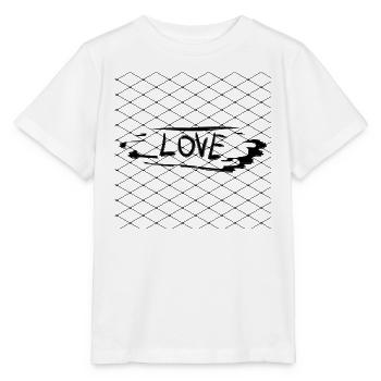 kreuze muster kreuz liebe - Stanley/Stella Kinder T-Shirt MINI CREATOR  - Weiß - Vorne - Maike (125cm)