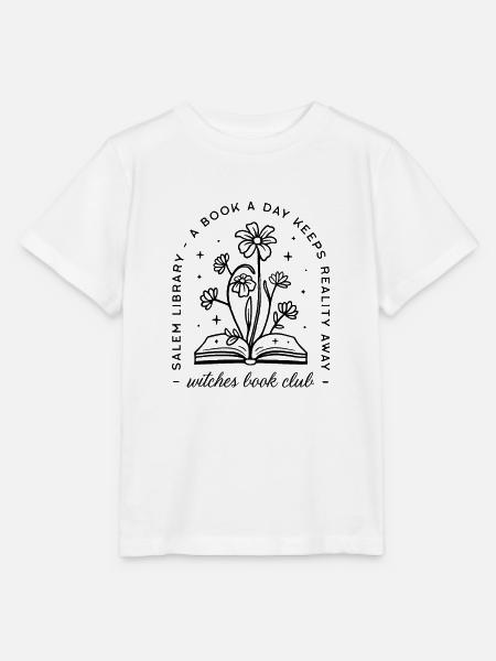 Buchliebhaber Club ästhetische Bücher Hexerei - Stanley/Stella Kinder T-Shirt MINI CREATOR - Weiß