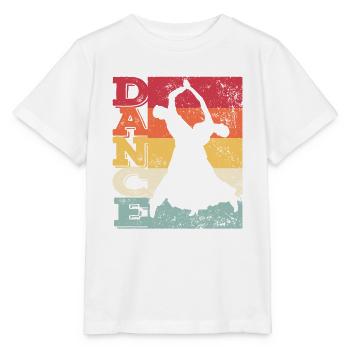 Gesellschaftstanz Wiener Walzer - Stanley/Stella Kinder T-Shirt MINI CREATOR  - Weiß - Vorne - Maike (125cm)