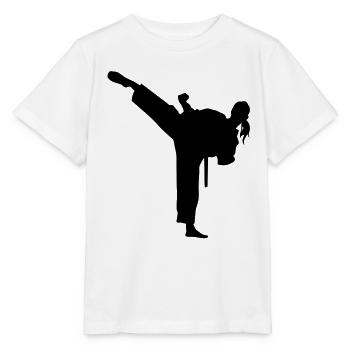 Kampfsport female de - Stanley/Stella Kinder T-Shirt MINI CREATOR  - Weiß - Vorne - Maike (125cm)