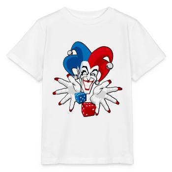 Joker - Stanley/Stella Kinder T-Shirt MINI CREATOR  - Weiß - Vorne - Maike (125cm)