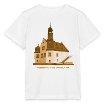 Rodewisch Castle Island Museum Vogtland Saxony - Stanley/Stella MINI CREATOR Kids’ T-Shirt - white - Front - Maike (125cm)