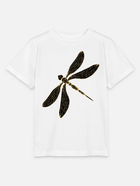 Libelle - Stanley/Stella Kinder T-Shirt MINI CREATOR  - Weiß