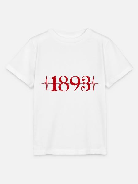 1893 Herzschlag Stuttgart Fußball - Stanley/Stella Kinder T-Shirt MINI CREATOR - Weiß