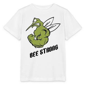 starke mücke biene - Stanley/Stella Kinder T-Shirt MINI CREATOR  - Weiß - Vorne - Maike (125cm)
