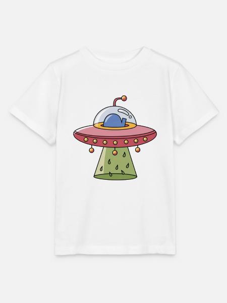 Ufo - Stanley/Stella Kinder T-Shirt MINI CREATOR - Weiß