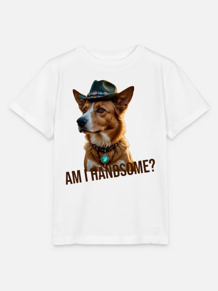 Cool dog - Stanley/Stella Kinder T-Shirt MINI CREATOR - Weiß
