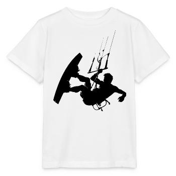 Kitesurf Kitesurf Kitesurf Kitesurf Femme - T-shirt bio MINI CREATOR Stanley/Stella Enfant - blanc - Devant - Maike (125cm)