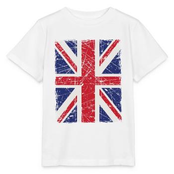 Union Jack - T-shirt bio MINI CREATOR Stanley/Stella Enfant - blanc - Devant - Maike (125cm)
