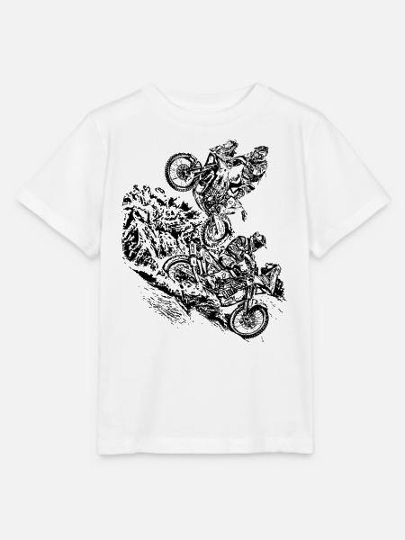 Rally Überfall - Stanley/Stella Kinder T-Shirt MINI CREATOR - Weiß