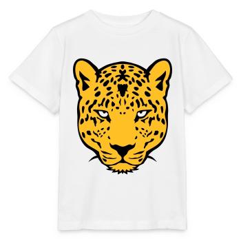wild animal leopards 30 - Stanley/Stella MINI CREATOR Kids’ T-Shirt - white - Front - Maike (125cm)