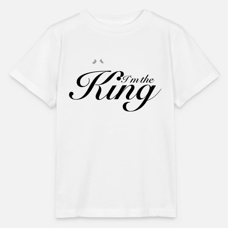 King - T-shirt bio MINI CREATOR Stanley/Stella Enfant - blanc