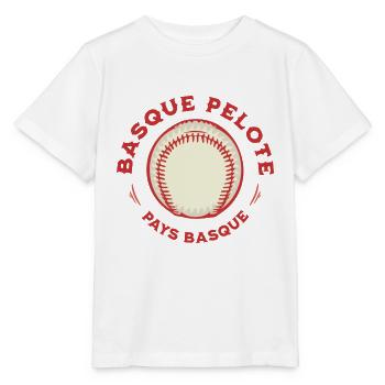 Pays Basque Pelote - Stanley/Stella MINI CREATOR Kids’ T-Shirt - white - Front - Maike (125cm)