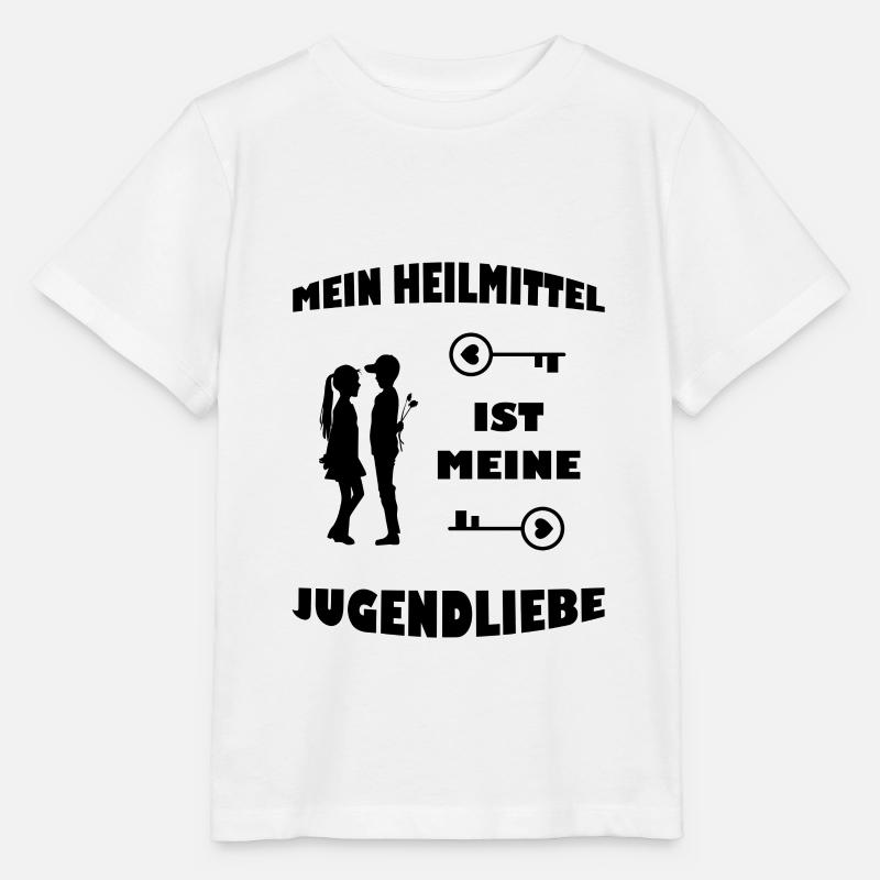 Mon amour d’enfance est ma guérison! - T-shirt bio MINI CREATOR Stanley/Stella Enfant - blanc