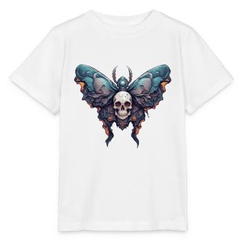 Motte / Tier / Insekt / Larve / Schädling - Stanley/Stella Kinder T-Shirt MINI CREATOR  - Weiß - Vorne - Maike (125cm)