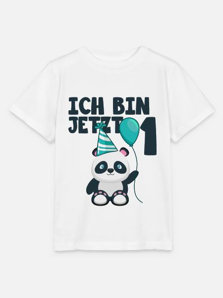 1. Geburtstag Panda - Stanley/Stella Kinder T-Shirt MINI CREATOR  - Weiß