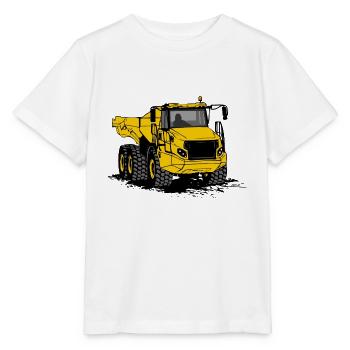 Dump Truck - Dump Truck - Truck - Truck - Truck - Stanley/Stella MINI CREATOR Kids’ T-Shirt - white - Front - Maike (125cm)