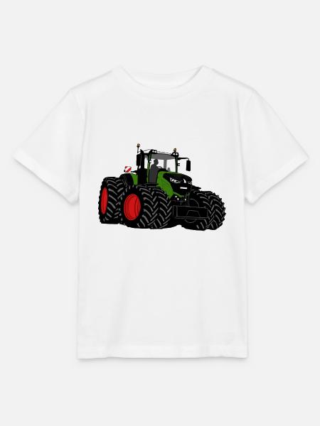 Traktor - Schlepper - Landwirt - Bauer - Stanley/Stella Kinder T-Shirt MINI CREATOR - Weiß