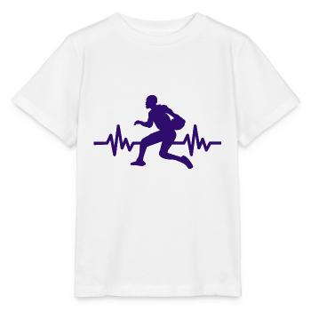 Haertbeat Basketball - États-Unis - Sports d’équipe - Cerceaux - T-shirt bio MINI CREATOR Stanley/Stella Enfant - blanc - Devant - Maike (125cm)