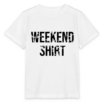 Wochenende - Stanley/Stella Kinder T-Shirt MINI CREATOR  - Weiß - Vorne - Maike (125cm)